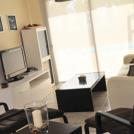 别墅 Coloradas Irene - Fantastic Duplex With Private Heated Pool In 1st Line Beach 普拉亚布兰卡